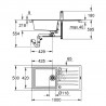GROHE 31884AP0 Ensemble K400 noir granit + Via chrome