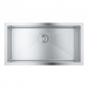 GROHE 31580SD1 évier K700 90-S 864 x 464mm inox brossé