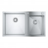 GROHE 31855SD0 Évier K700 90-S 860 x 500mm inox brossé