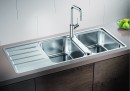 BLANCO 523036 évier Lemis 8 S-IF inox brossé sans excentrique