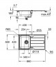 GROHE 31573SD1 ensemble K500 + Minta inox brossé