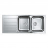 GROHE 31588SD1 Évier K500 80-S 1160 x 500mm acier inox brossé