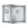 GROHE 31576SD1 évier K700U 60-S 585 x 440mm évier droite acier inox brossé