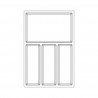 Buffet Sky 322x474mm anthracite