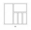 Buffet Sky 522x474mm blanc
