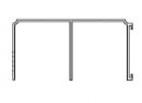 Sevroll 85231 guidage supérieur 1,8m argent (32/1)