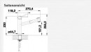 BLANCO 523119 Robinet Ambis-S HD inox brossé BLANCO 523119 Robinet Ambis-S HD inox brossé