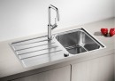 BLANCO 523030 Évier Lemis 45 S-IF sans excentrique inox brossé