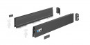 K-HETTICH Atira tiroir intérieur 70, 260mm/10kg, anthracite, PTOs