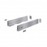 HETTICH Atira tiroir 70, 470mm/30kg, argenté, SiSy