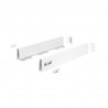 HETTICH Atira tiroir 70, 470mm/30kg, blanc, SiSy