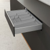 HETTICH 9302721 Buffet OrgaTray 740, 900/500mm, argenté