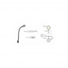 LED lamp Modus Touch USB 12V 2W blanc chaud, noir