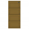 StrongLocks serrure centrale tige 600mm 4 tiroirs