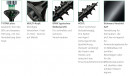 SPAX vis a bois 4x40 tete fraisée TXS, W, 4C MH, zinc noir