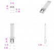 StrongLumio connecteur pour bande LED RGB COB 10mm - câble 4 fils 150mm