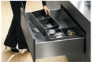 BLUM ZC7F300RSU Ambia-line cadre pour LBX/MVX, NL=270/L=242 Indium gris IG-M