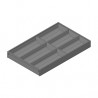 BLUM ZC7S600BS3 Ambia-line coul. couverts LBX/MVX, NL=600/L=300 carb. noir CS-M