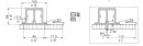 HAWA 24322 Folding Concepta 25 avec renfort du fond 2600mm