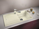 BLANCO 527204 Évier Zia 5 S sans excentrique Silgranit PuraDur blanc soft BLANCO 527204 Évier Zia 5 S sans excentrique Silgranit PuraDur blanc soft