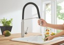 GROHE Robinet 31491DC0 Concetto mitigeur évier, supersteel