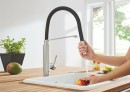 GROHE Robinet 31491DC0 Concetto mitigeur évier, supersteel