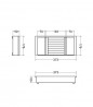 StrongIn organisateur pour bijoux et bagues pour tiroir d'armoire 400mm