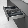 HETTICH 9278316 OrgaTray répartiteur 630, 271/500mm, argent