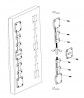 StrongLine renfort de porte max. 2250mm blanc