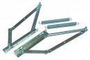 Vérin de lit KP01 emballé lit simple transversal 40° paire