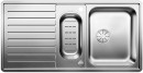 BLANCO 523665 évier Classic Pro 6S-IF InFino avec excentr.inox satinée brillante