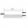 TL alimentation électrique pour LED 24V 400W IP67 Slim