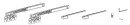 TERNO Living Top ensemble de ferrures pour porte bois insérée 2x amortisseur 15k