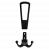 TULIP porte-manteau Ener XL noir mat + vis