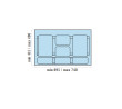 GOLLINUCCI trieur Sistema 938/3 800mm 3x16l