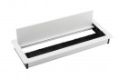 STRONG passe-câble ALU 240x100x29mm blanc
