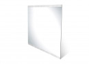 Cloison de poele 600x700mm transparente + moulures inox