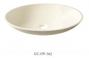 GETACORE umyvadlo GC-OV-562 GC2008 Davos White bez přepadu