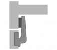 HETTICH 77708 Intermat charniere d’angle aveugle insérée 90°/95° TH vis a bois r