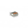 Wago bornier 3x2,5mm