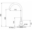 FRANKE ensemble T41Č OID 611 noir + FP 9000.071 onyx