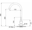 FRANKE ensemble T78Č S2D 611-100 noir + FP 9000.071 onyx