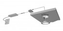 HAL LED spot EcoPower Flood 12V 1,7W inox brossé blanc neutre