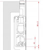 TERNO Diva Fluid profil de guidage 2570 elox satin nickel 3m