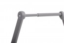 VIBO ASSA tringle de penderie rabattable, 750/1250mm, gris