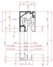 TERNO Solo Vetro guidage supérieur 2720/AS alu argent 3m