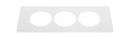 K- LEGRAND prise électrique Disq´In 2x 230V France, 1x USB A+C, blanc/blanc