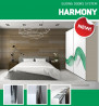 SEVROLL 05886 Harmony II ensemble de ferrures pour 2 portes 1650-2050mm,16-45mm,