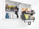 KES 021712 iMove, ensemble avec 2 étageres, 600mm, anthracite