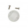 HETTICH 40340 cache-vis pour charniere verre 4,0-5,2mm type A (rond) doré brilla